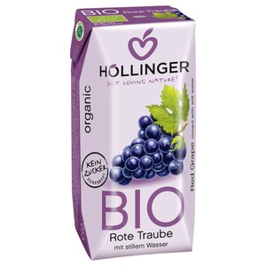 Hollinger Juice Red Grape Organic 200Ml