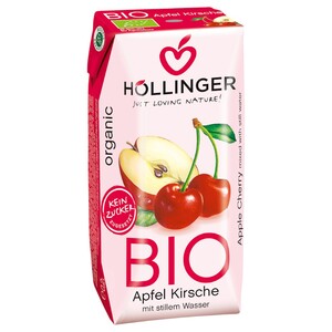 Hollinger Juice Apple Cherry Organic 200Ml