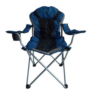 Camptrek Recliner Camp Chair Red / Blue