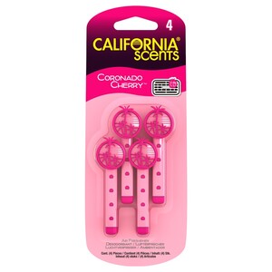 California Scents Car Freshener Coronado Cherry 4 Pieces