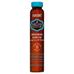 Hask Hair Treatment Argan Oil Repairing Shine 18Ml