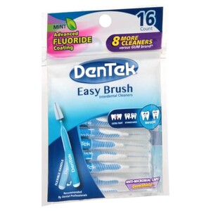 Dentek Easy Brush Cleaners Extra Tight Spaces 16 Pieces