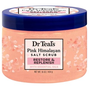 Dr Teal's Body Scrub Pink Himalayan Salt Scrub 454G