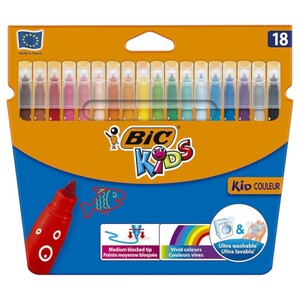 Bic Kids Felt Tip Pens 18 Pieces