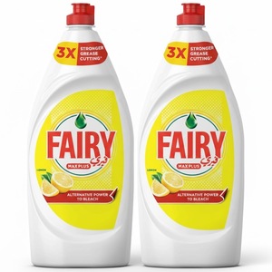 Fairy Plus Lemon Scented Liquid Dish Wash 1.25L*2 -20%