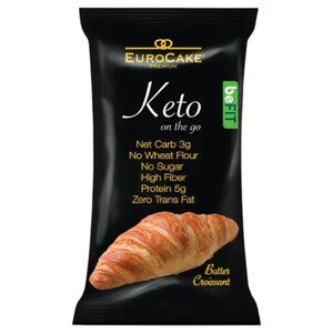 Eurocake Be Fit Butter Croissant Keto On The Go 40G