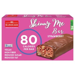 Eurocake Be Fit Skinny Me Strawberry Bar 20G X5