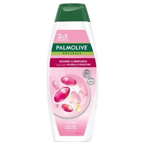 Palmolive Naturals 2In1 Shampoo Nourish & Strengthen Dry Hair 380Ml