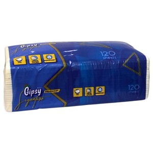 Gipsy Signature Premium Soft Facial Tissues 120 Sheets