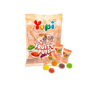 Yupi Fruity Puff Gummy 110Gm