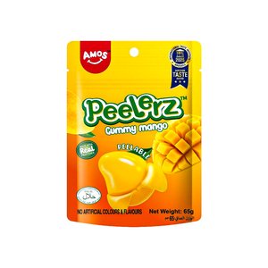 Amos Peelerz Gummy Mango 65Gm