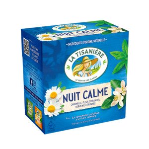 La Tisaniere Chamomile, Linden & Orange 20 Bags