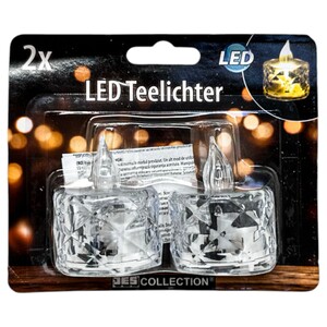 Trishi Candle Light Crystal 5 X 3.7Cm 2 Pieces