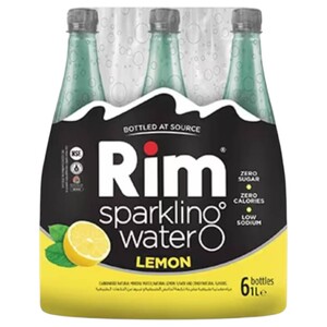 Rim Sparkling Water Lemon 1L X6