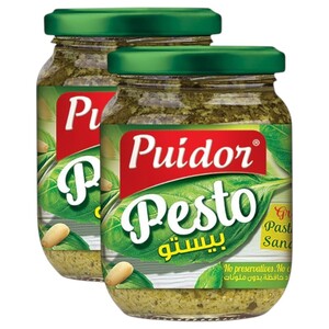 Puidor Sauce Pesto 190G X2