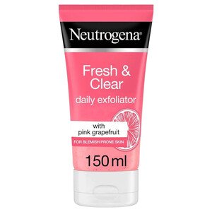 Neutrogena Fresh & Clear Daily Exfoliator With Pink Grapefruit 150Ml
