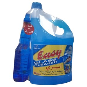 Easy Glass Cleaner 4L + 825Ml Free