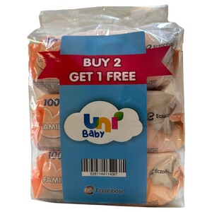 Uni Baby Wet Wipes Family 100 Pieces Buy 2 Get 1 Free