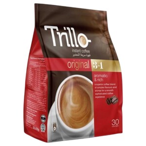 Trillo Instant Coffee 3In1 Original 20G X30