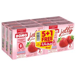 Domo Jelly Strawberry Diet 12G 5+1 Free