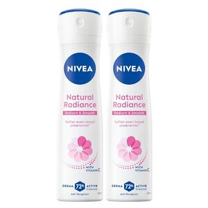 Nivea Deodorant Natural Fairness Women Spray 150 Ml Pack Of 2
