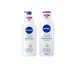 Nivea Aloe & Hydration Body Lotion 400 Ml + 250 Ml Price Offer