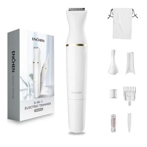 Enchen 2 In 1 A3 White Electric Shaver
