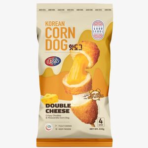 Good Seoul Corn Dog Double Cheese 320 Gr