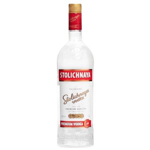 Stolichnaya Six Times Distilled Original Premium Vodka 1L