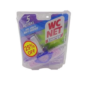 Wc Net Toilet Cleaner Energy Lavender -25% 2*38G