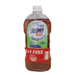 Leader Plus Antiseptic 2*600Ml + Javel 600Ml Free