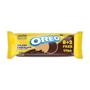 Oreo Golden Chocolate Flavored Creme Cookies 92 Gr 10 Pcs