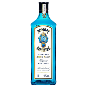 Bombay Sapphire London Distilled Dry Gin Vapour Infused 1L