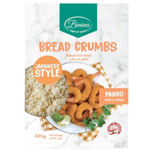 Benina Bread Crumbs Panko Japanese Style 225G