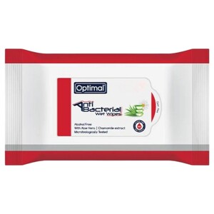 Optimal Antibacterial Wet Wipes 72 Sheets