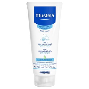 Mustela 2In1 Cleansing Gel Normal Skin 200Ml