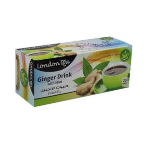 London Tea Ginger Drink With Mint 20 Bags 140G