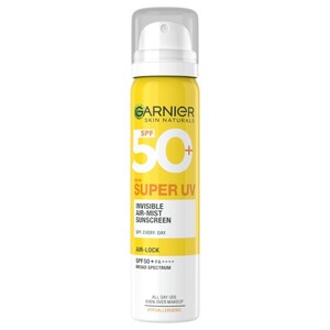 Garnier Super Uv Invisible Air-Mist Sunscreen Spf50+ 75Ml