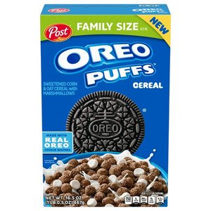 Post Oreo Puffs Cereal 467G
