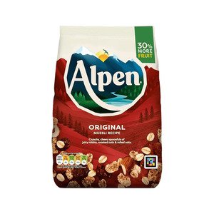 Alpen Original Crunchy , Chewy Spoonfuls Of Juicy Raisins, Roasted Nuts & Rolled Oats 950G