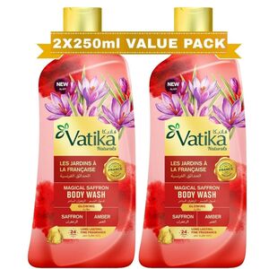 Vatika Magical Saffron Body Wash 250 Ml 2 Pcs Price Offer