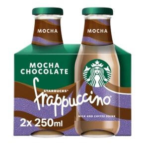 Starbucks Frappuchino Mocha 250 Ml 2 Pcs Price Offer