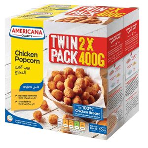 Americana Chicken Popcorn 400 Gr 2 Pcs Price Offer