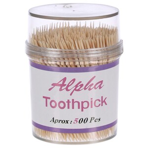 Alpha Toothpick 500 Pieces