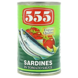 555 Sardine In Tomato Sauce 425G