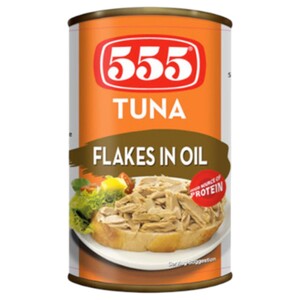 555 Tuna Flakes In Oil 155G