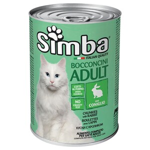 Simba Cat Food Chunkies With Rabbit 415G