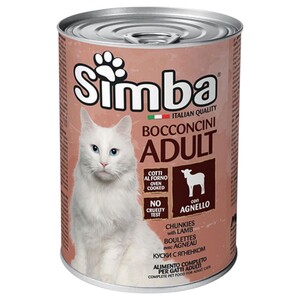 Simba Cat Food Chunkies With Lamb 415G