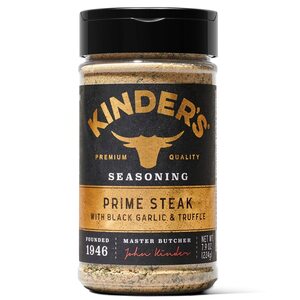Kinder's Prime Steak Black Garlic & Truffle Seasoning 224G