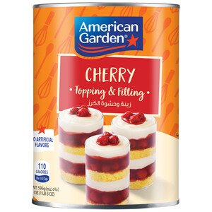 American Garden Topping & Filling Cherry 595G